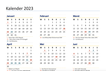 torsdag kjole Taxpayer Kalender 2020 Sederhana ukuran A4 – Mei bi yes